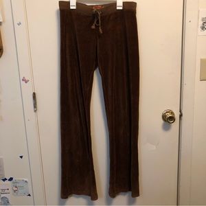 velour juicy couture track pants
